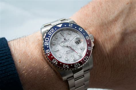 rolex pepsi meteorite price